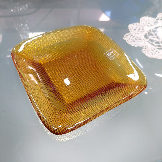 Posacenere Vetro Arancio Ivv Made In Italy