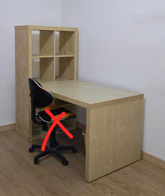 Libreria * Con Scrivania Cm154x78x74/150h