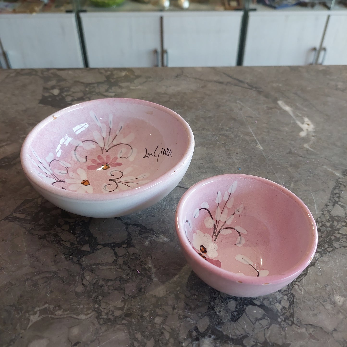 Set/2 Ciotoline Ceramica La Giara Sicilia