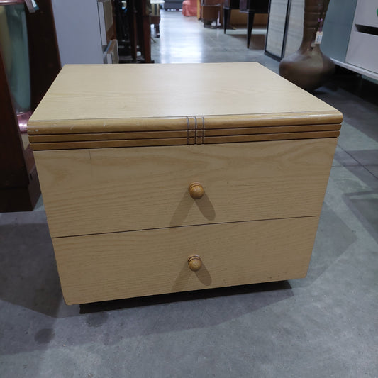 Comodino 2/c Con Ruote Cm50x45x42h