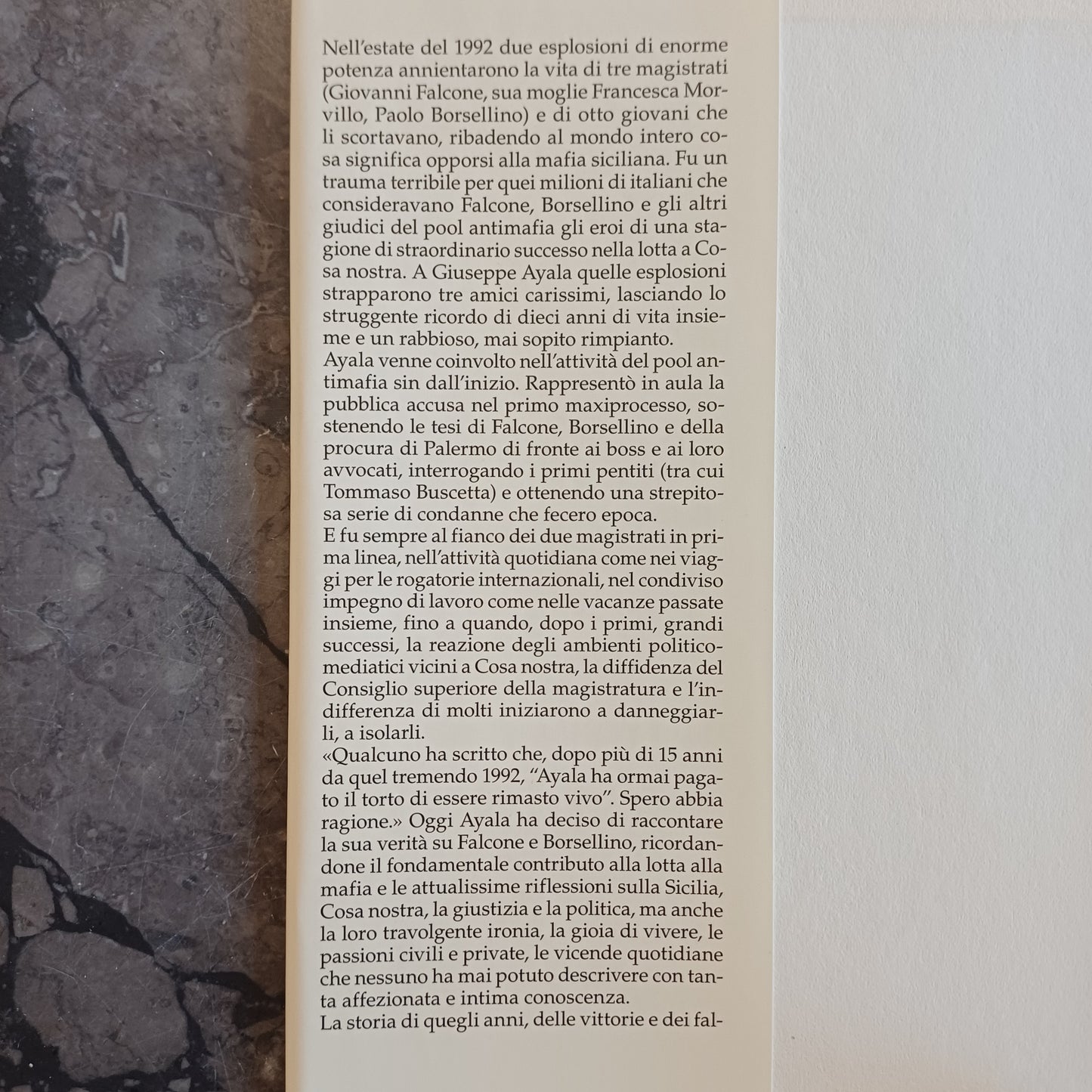L/chi Ha Paura Muore Ogni Giorno - Giuseppe Ayala