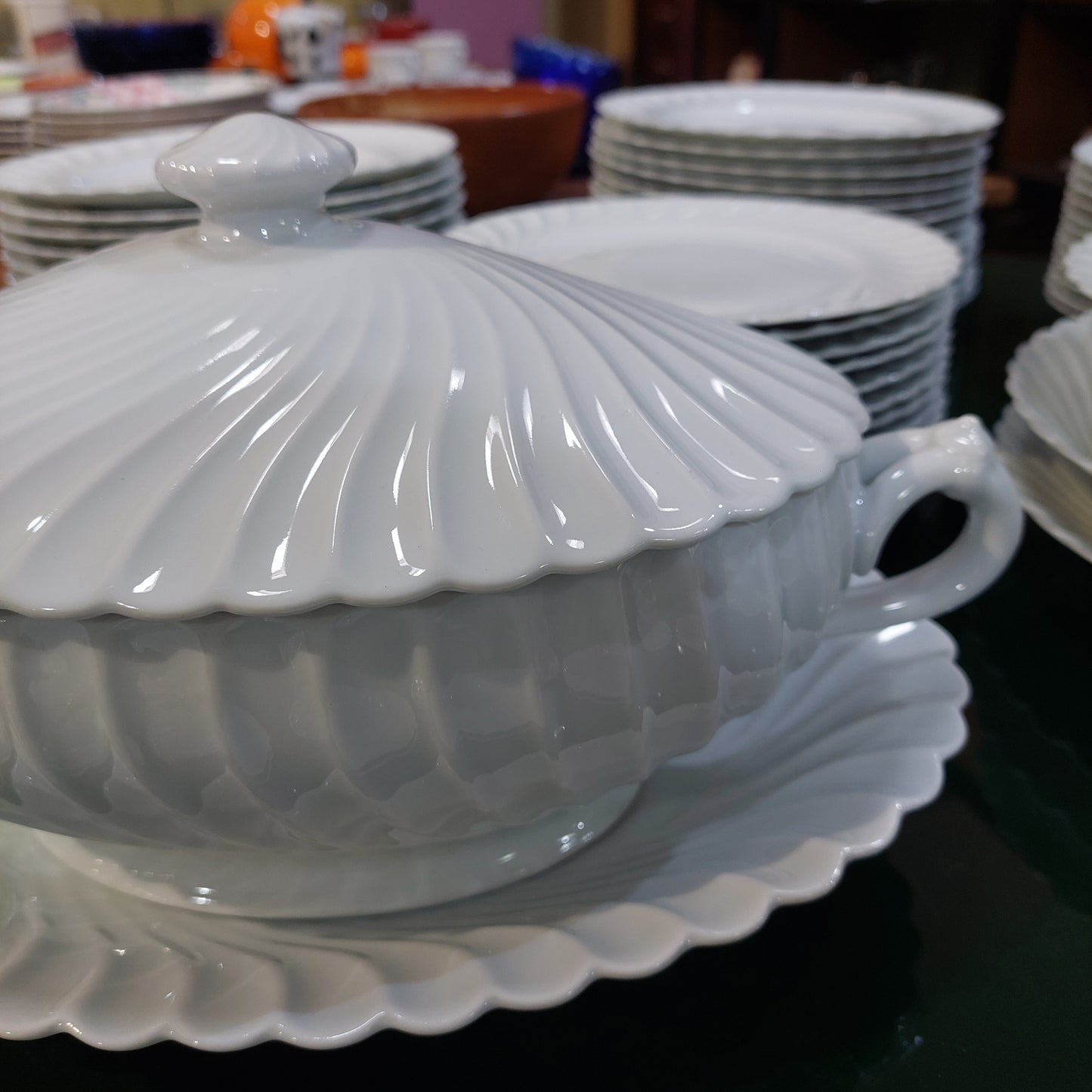 Servizio Piatti Porcellana* Bianca Haviland France Limoges