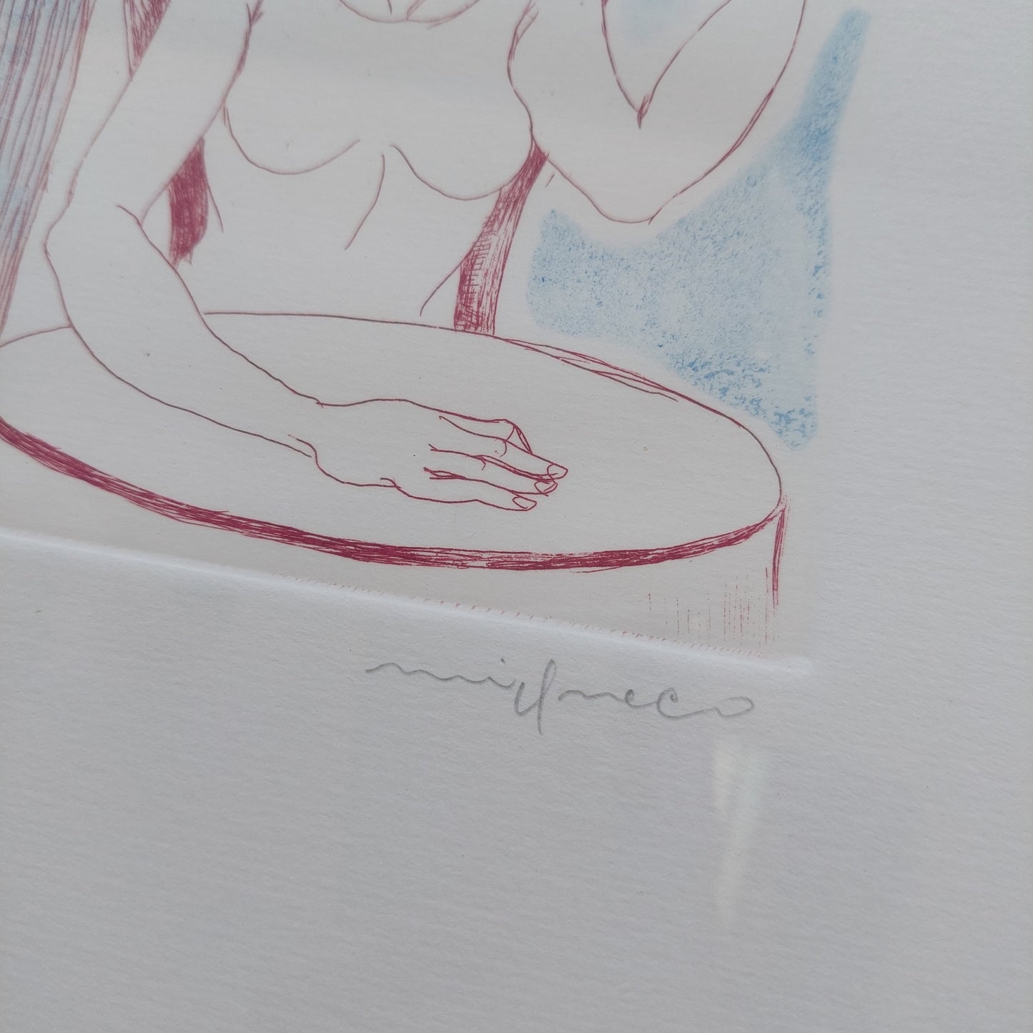 Q/litografia Giuseppe Migneco 64/150 Cm38x54
