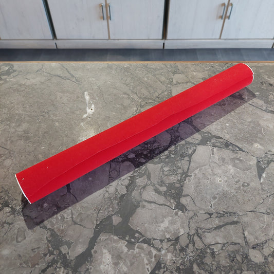 Rotolo Adesivo Velluto Rosso Cm45