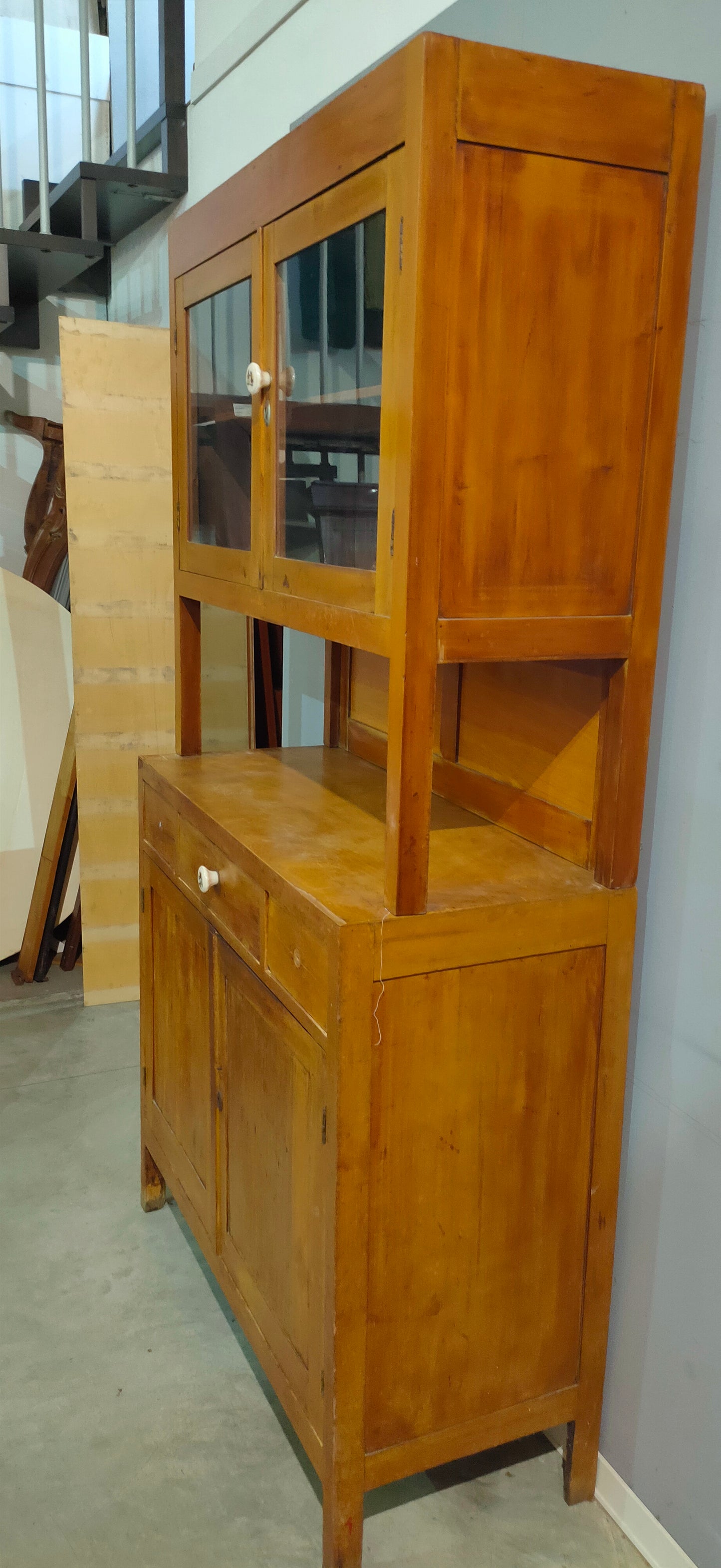 Credenza Legno St. Liberty 4/a 3/c Cm105x45x199h