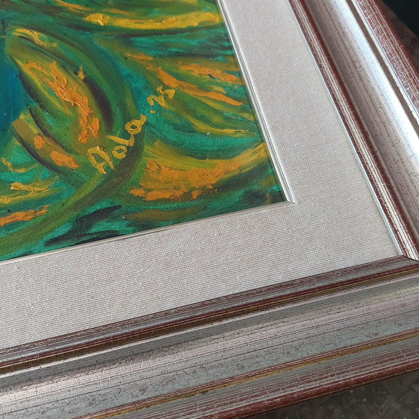 Q/girasole Cm60x70 Firmato Ada