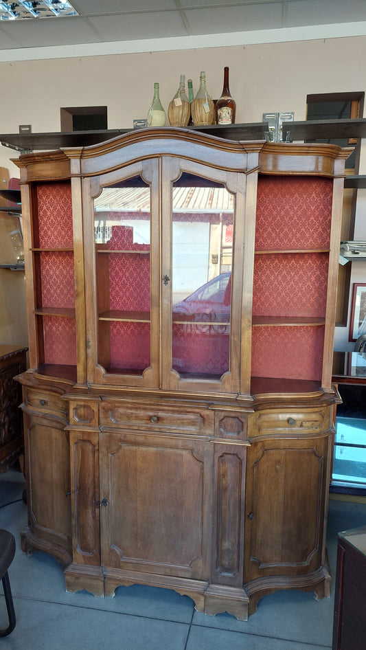 Credenza / Vetrina In Noce