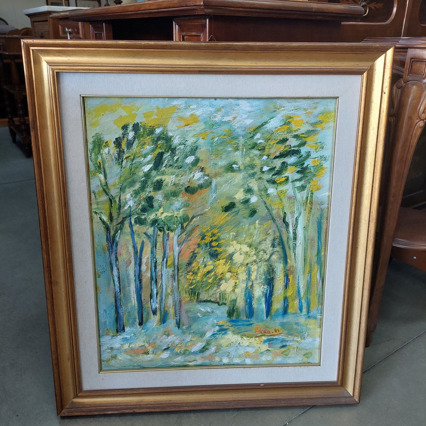 Q/il Sentiero Nel Bosco Cm70x80