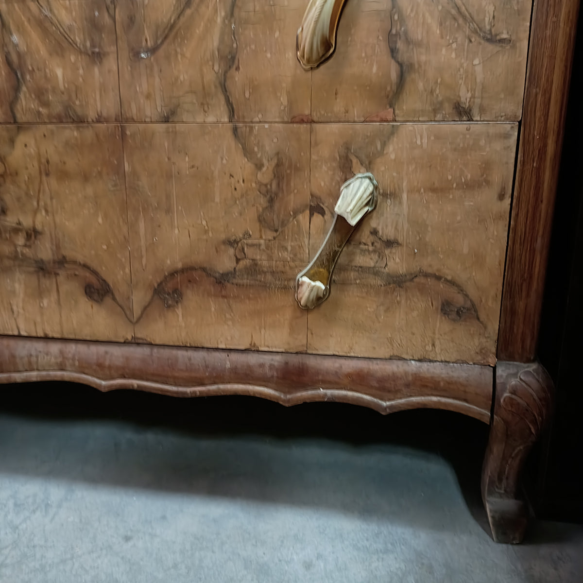 Cassettiera * Legno Marmo St. Decò 4/c Cm111x50x100h