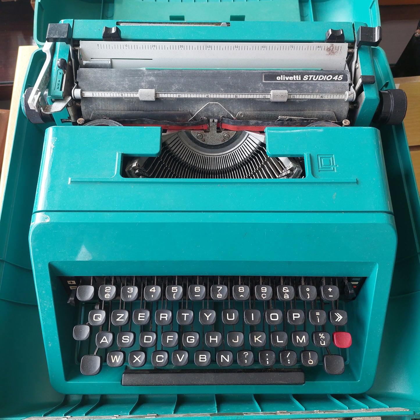 Macchina Da Scrivere Olivetti Studio 45 Con Valigetta