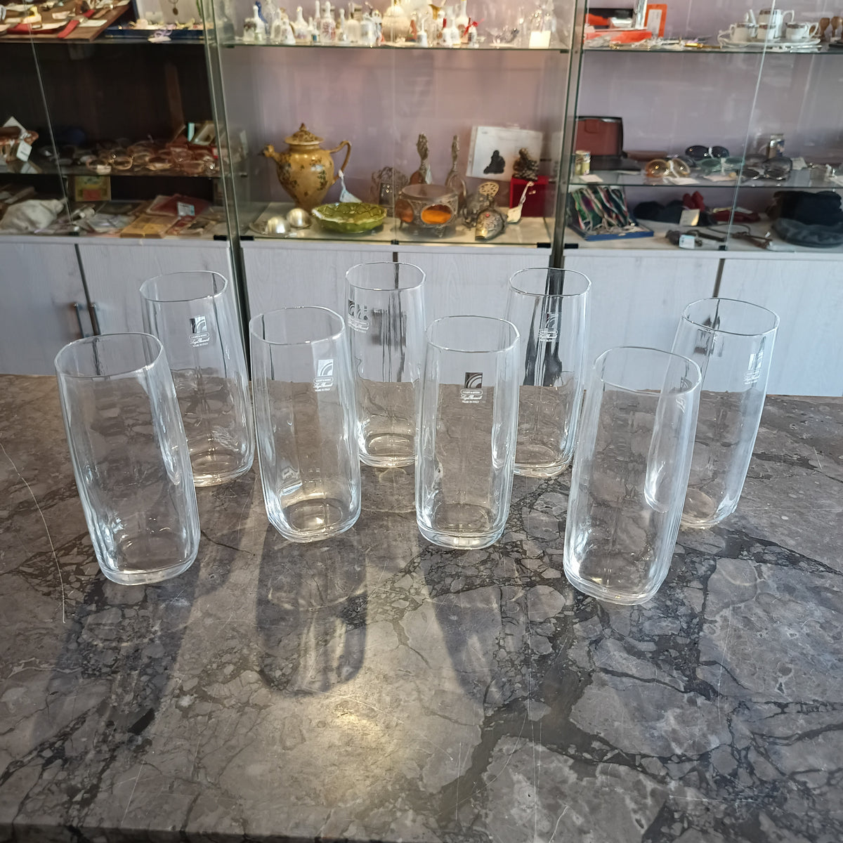 Set/8 Bicchieri Cristallo Luigi Bormioli Light & Music