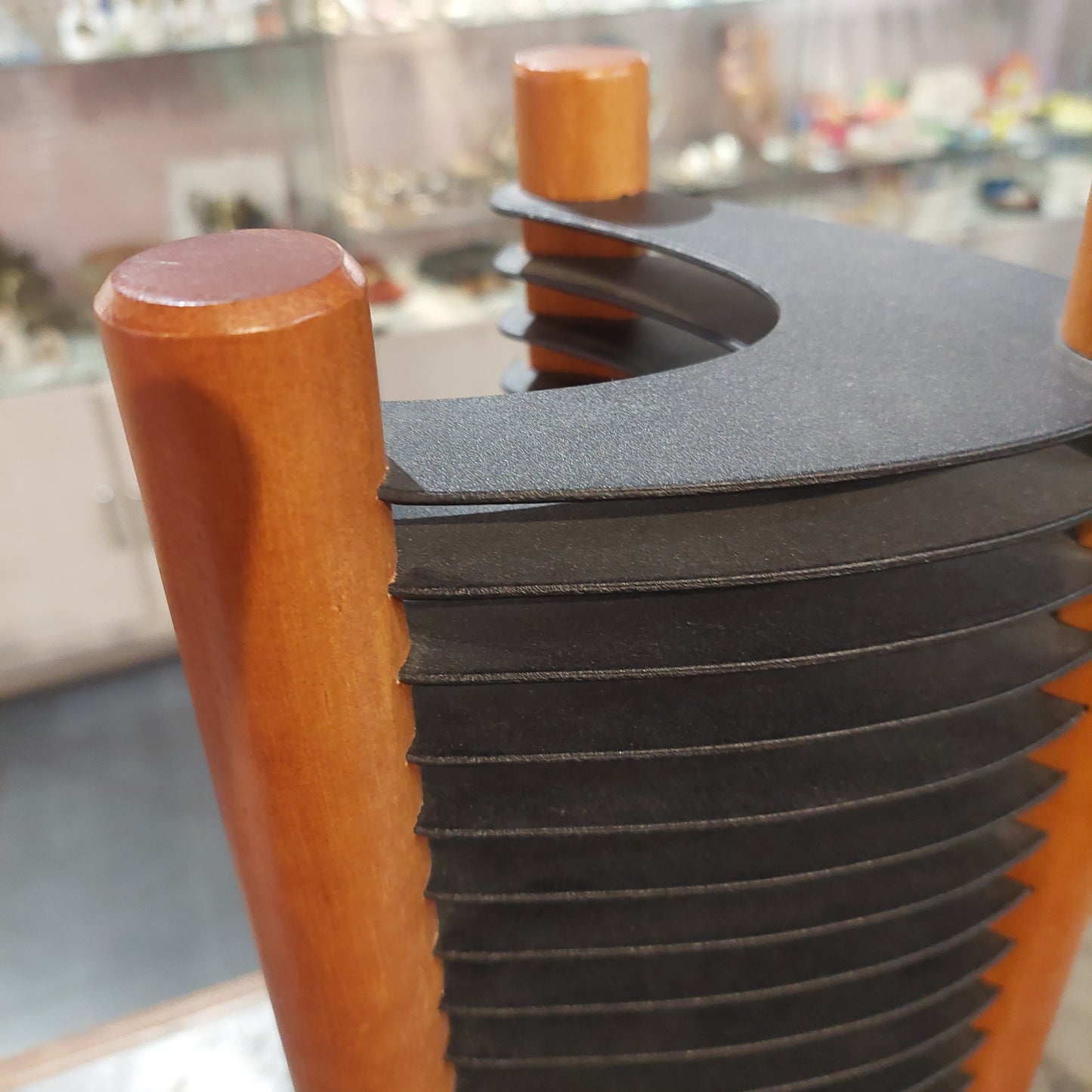 Portacd Legno/plastica Frutti Della Natura