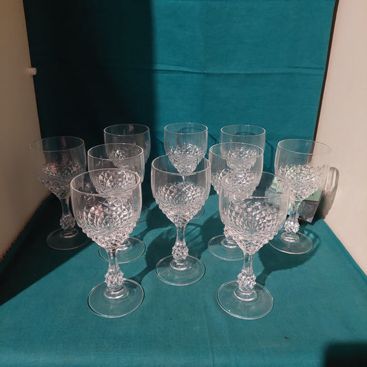 Set/10 Calici Cristallo