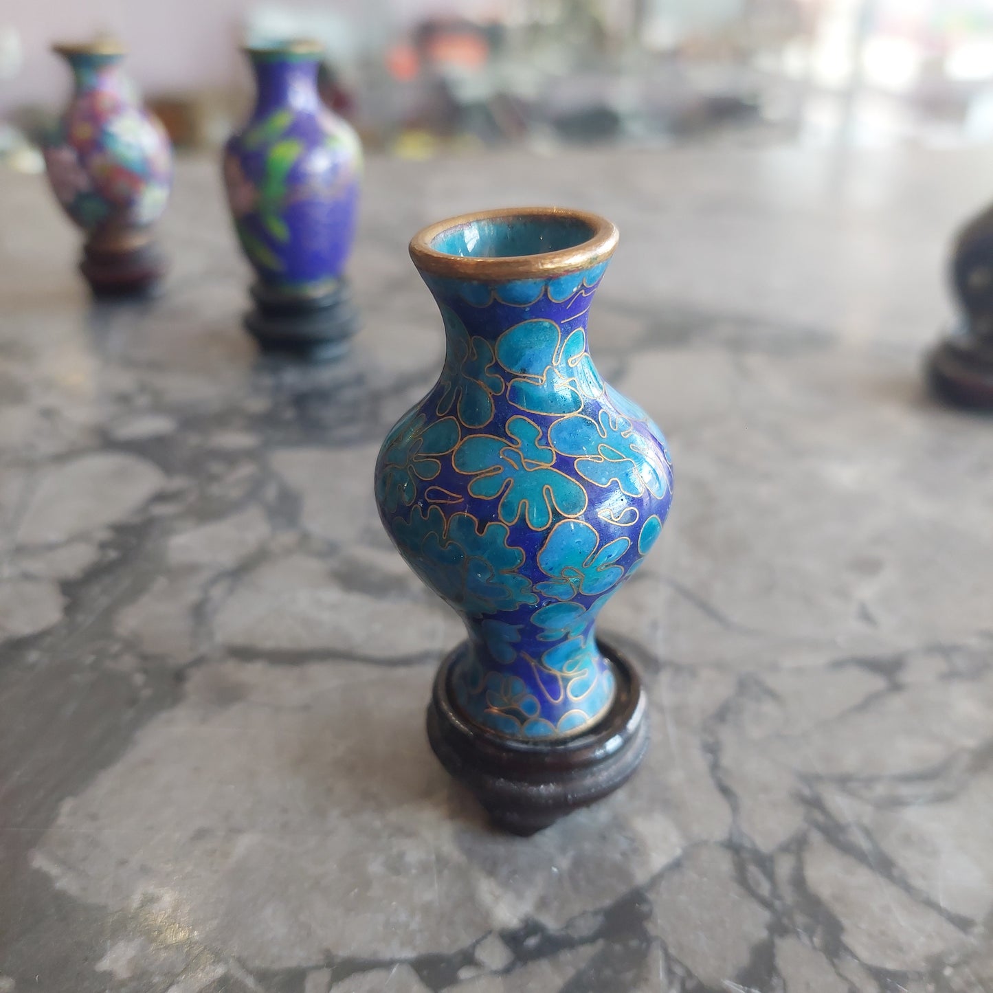 Mini Vasetto Cloisonnè Cinese