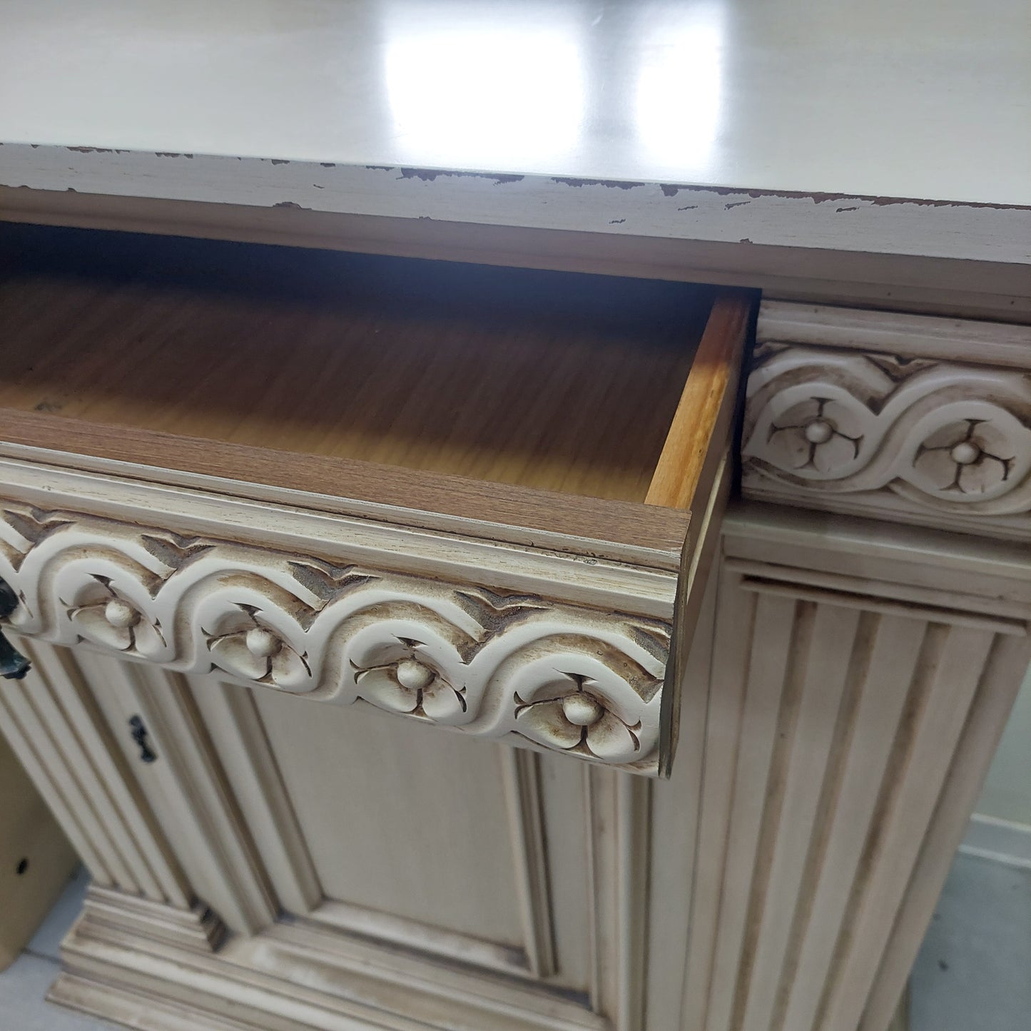 Entratina St.classico Avorio 1/c 1/a Cm89x45x97h