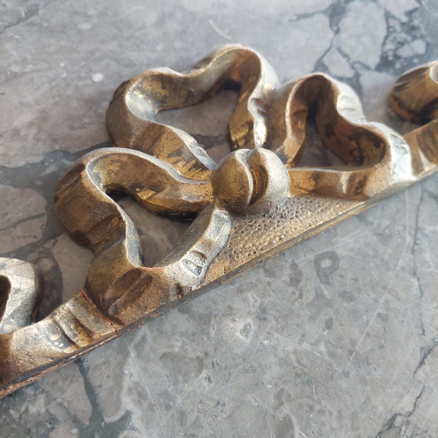 Fregio Fiocco Legno* Oro Cm49x9