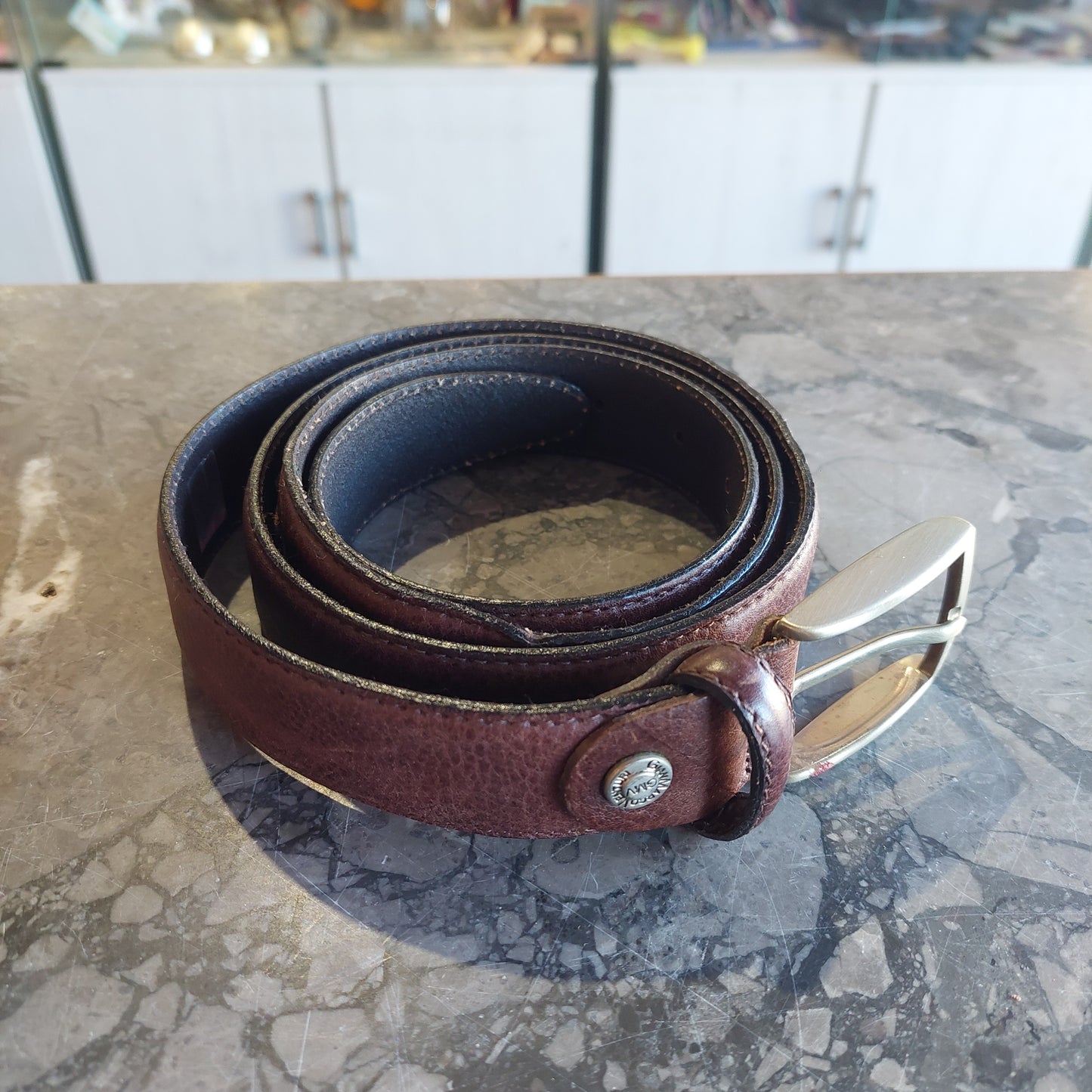 Cintura Uomo Pelle
