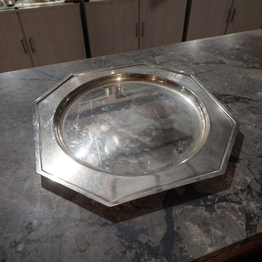 Vassoio * Silverplated Epb Ottagonale