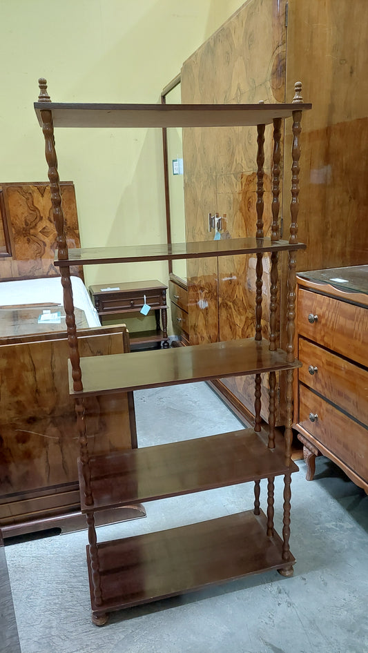 Etagere Legno 5/ripiani Anni '60