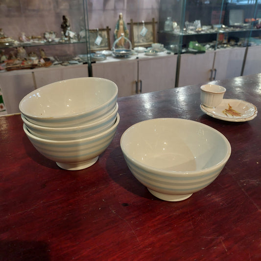 Set/4 Tazze Latte Ceramica Vintage