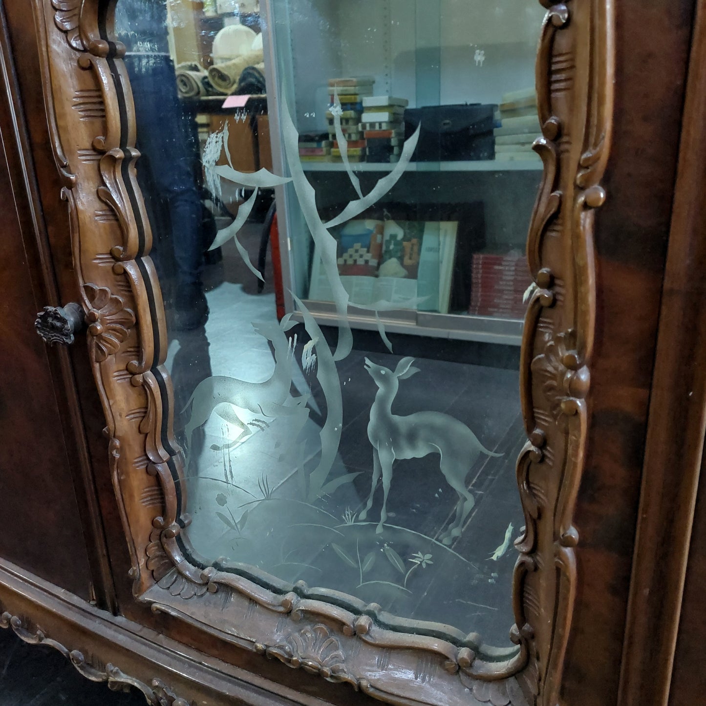 Sparecchiatavola Stile Barocco Con Specchio