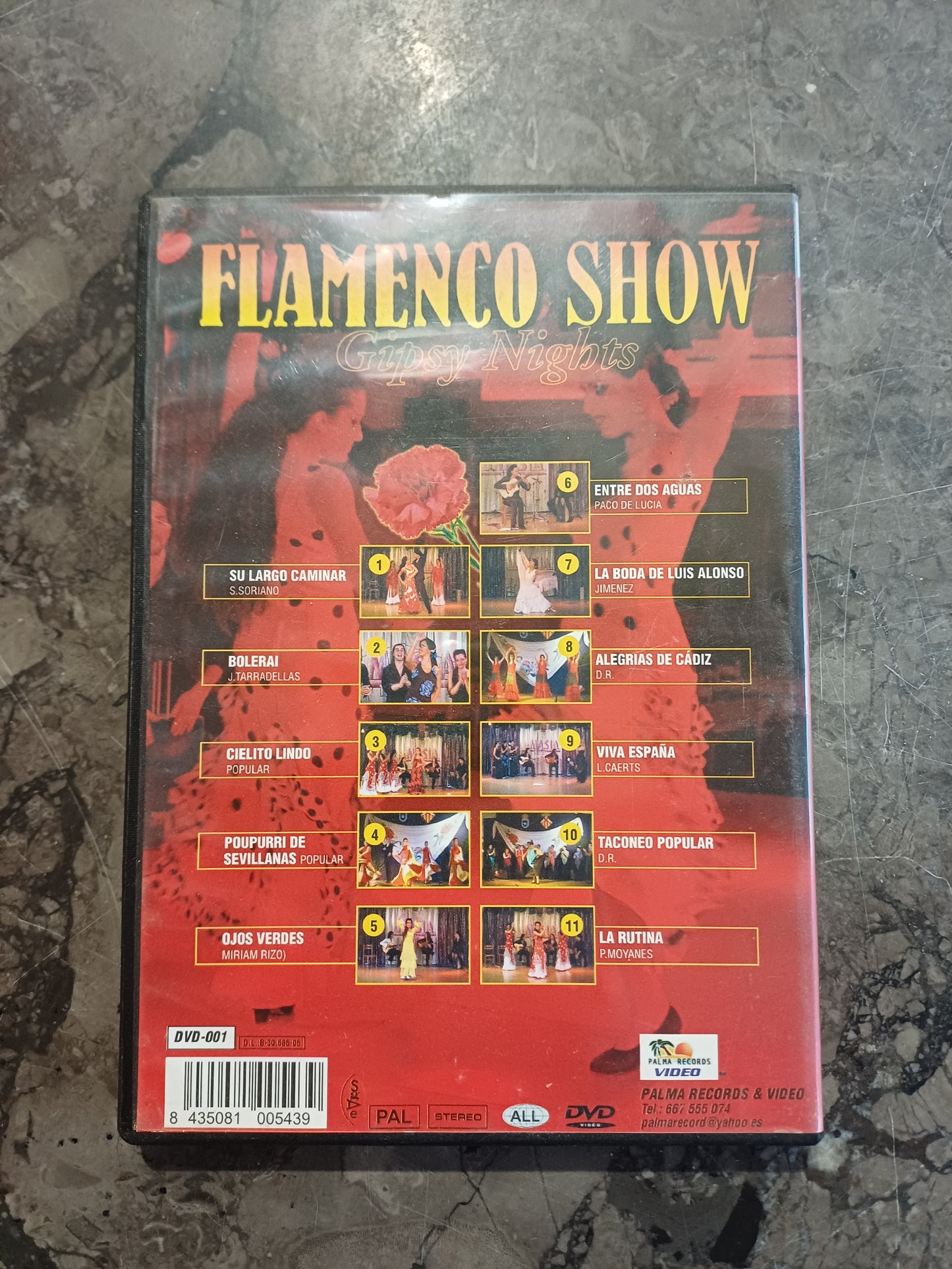 Dvd/gipsy Nights Flamenco Show