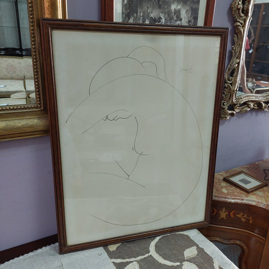 Quadro Nudo Di Donna Firmato De Pasquale