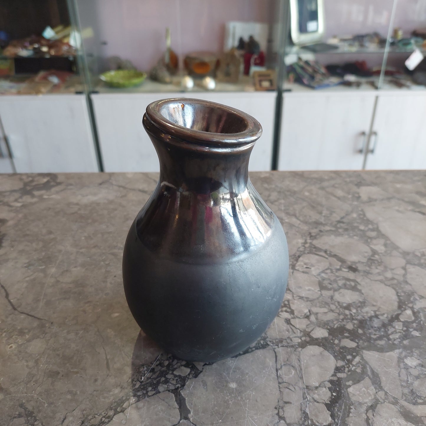 Brucia Essenze Ceramica Nera Smaltata