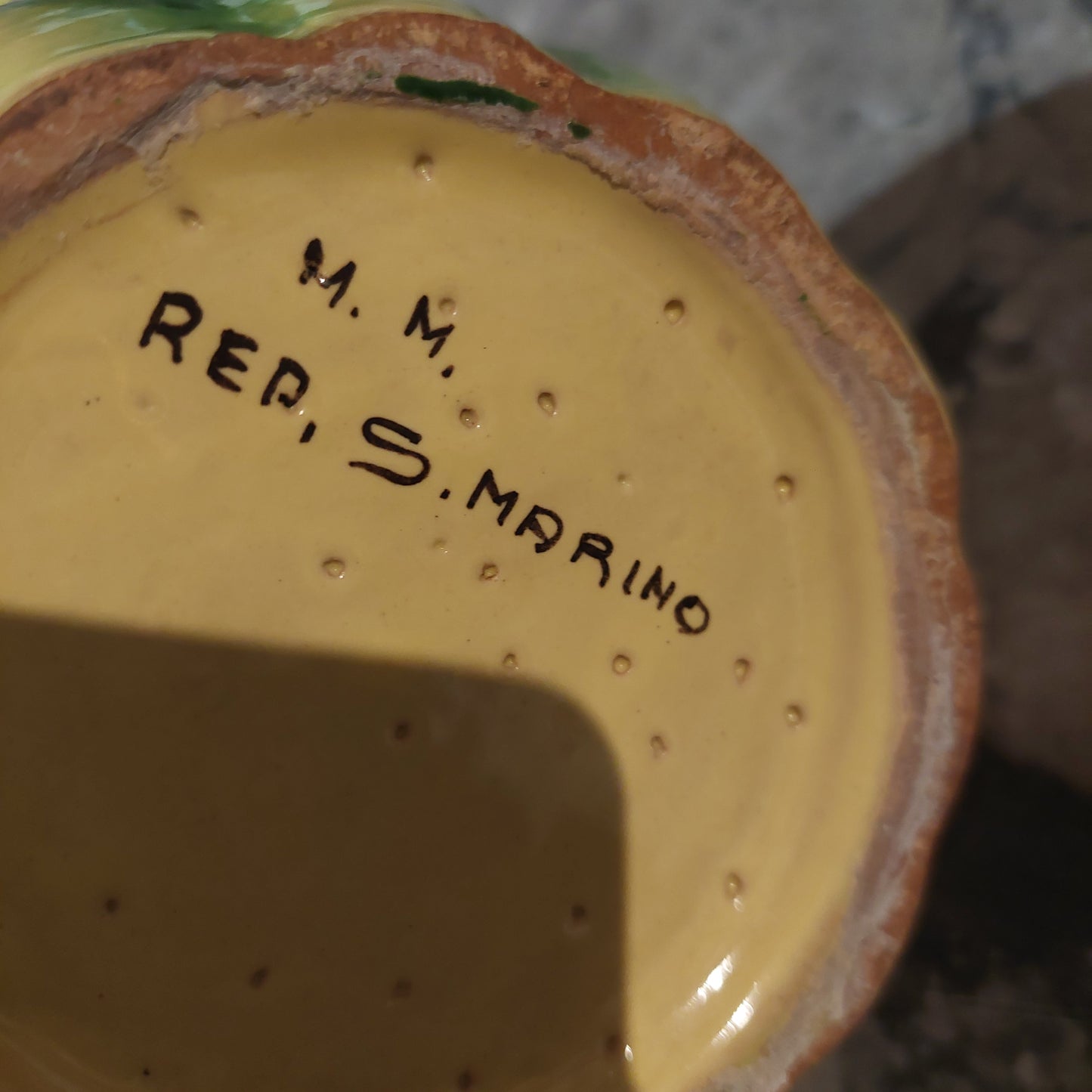 Coppia Brocche Ceramica Repubblica Di San Marino Vintage