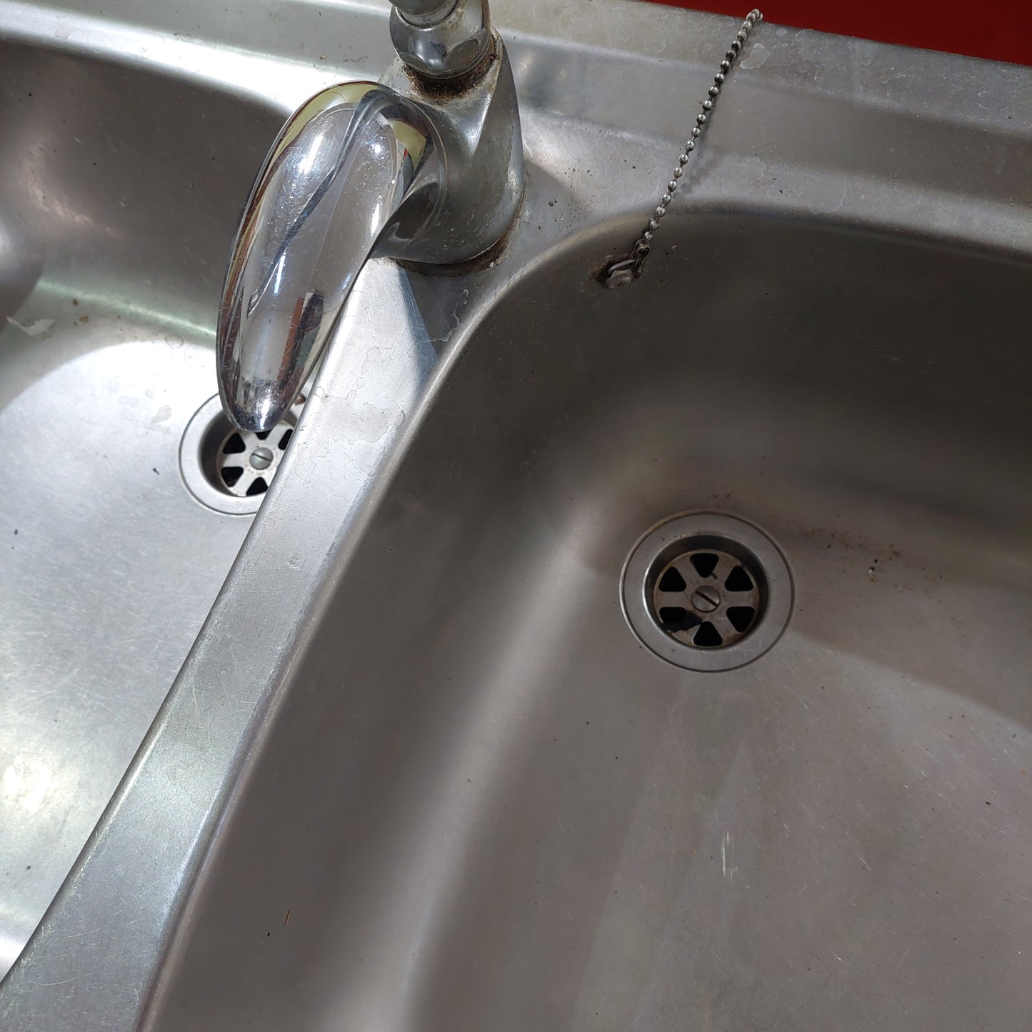 Lavello Acciaio Inox 2 Vasche Con Gocciolatoio Cm116x50