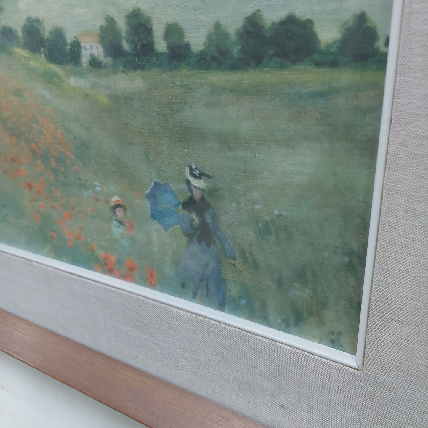 Q/stampa* Campo Di Papaveri Di Monet Cm54x43