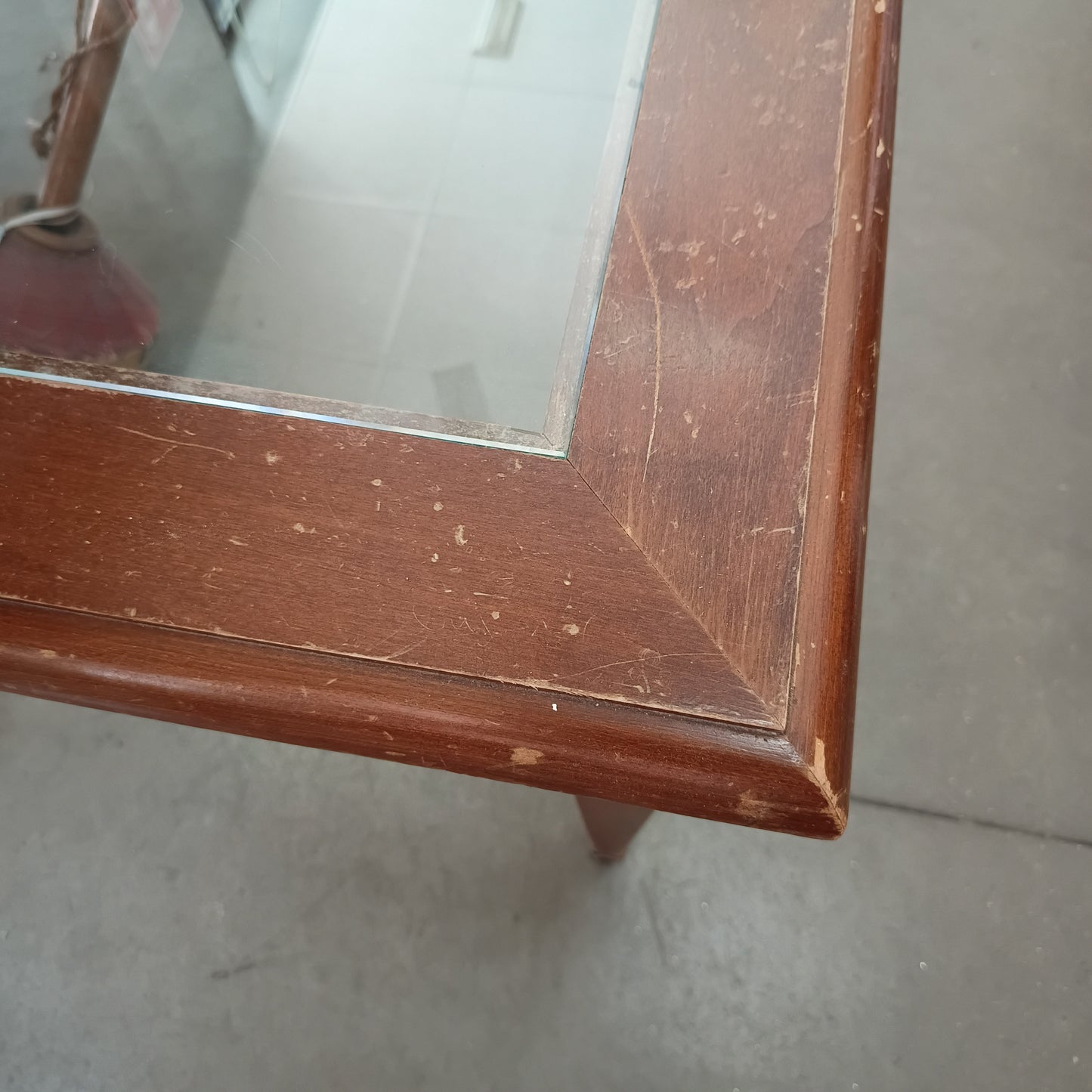 Tavolino* Basso Legno/vetro Cm80x60x47h