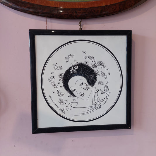 Quadro Mattonella Sosa Ceramiche Firmato Melania