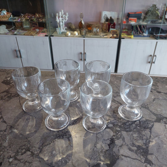 Set/6 Calici Vetro Mughetto Borgonovo