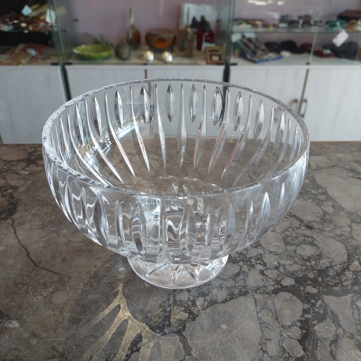 Centrotavola Cristallo Molato D20x14