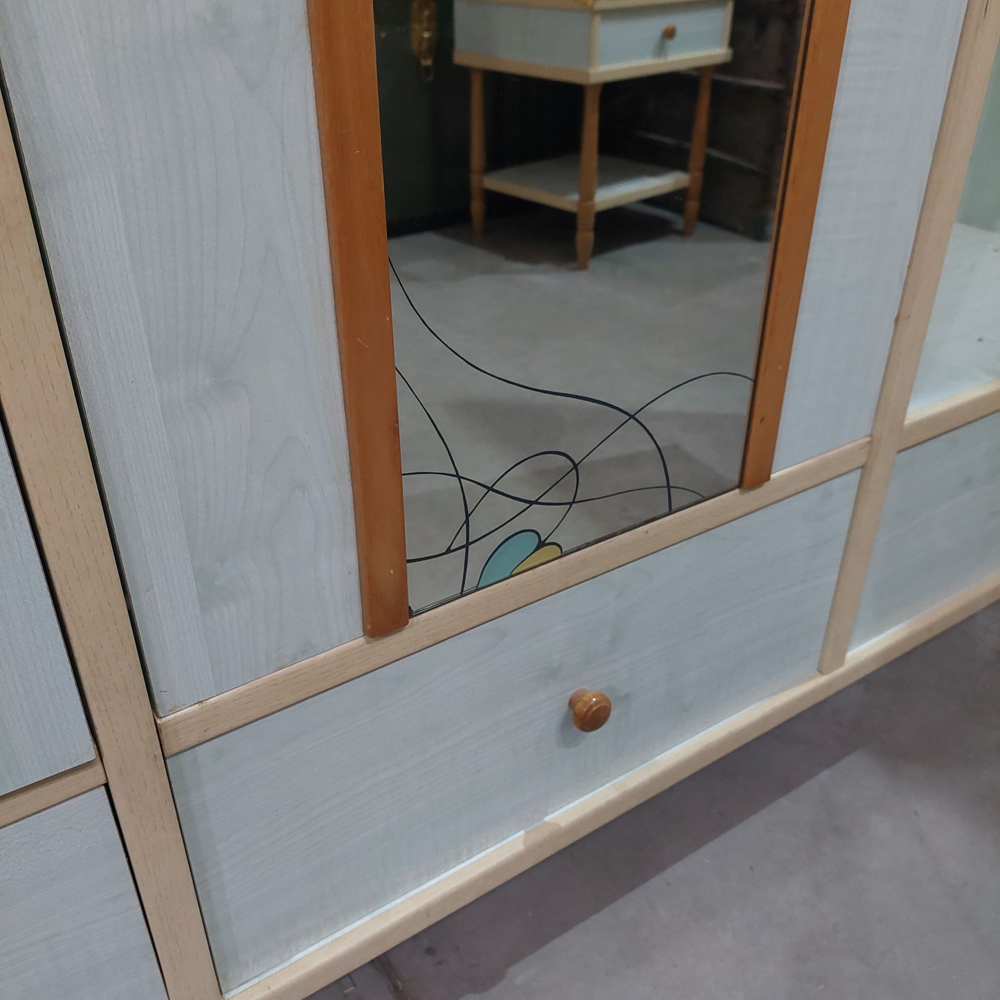 Armadio In Formica Azzurro 3/a 3/c Cm177x63x199h