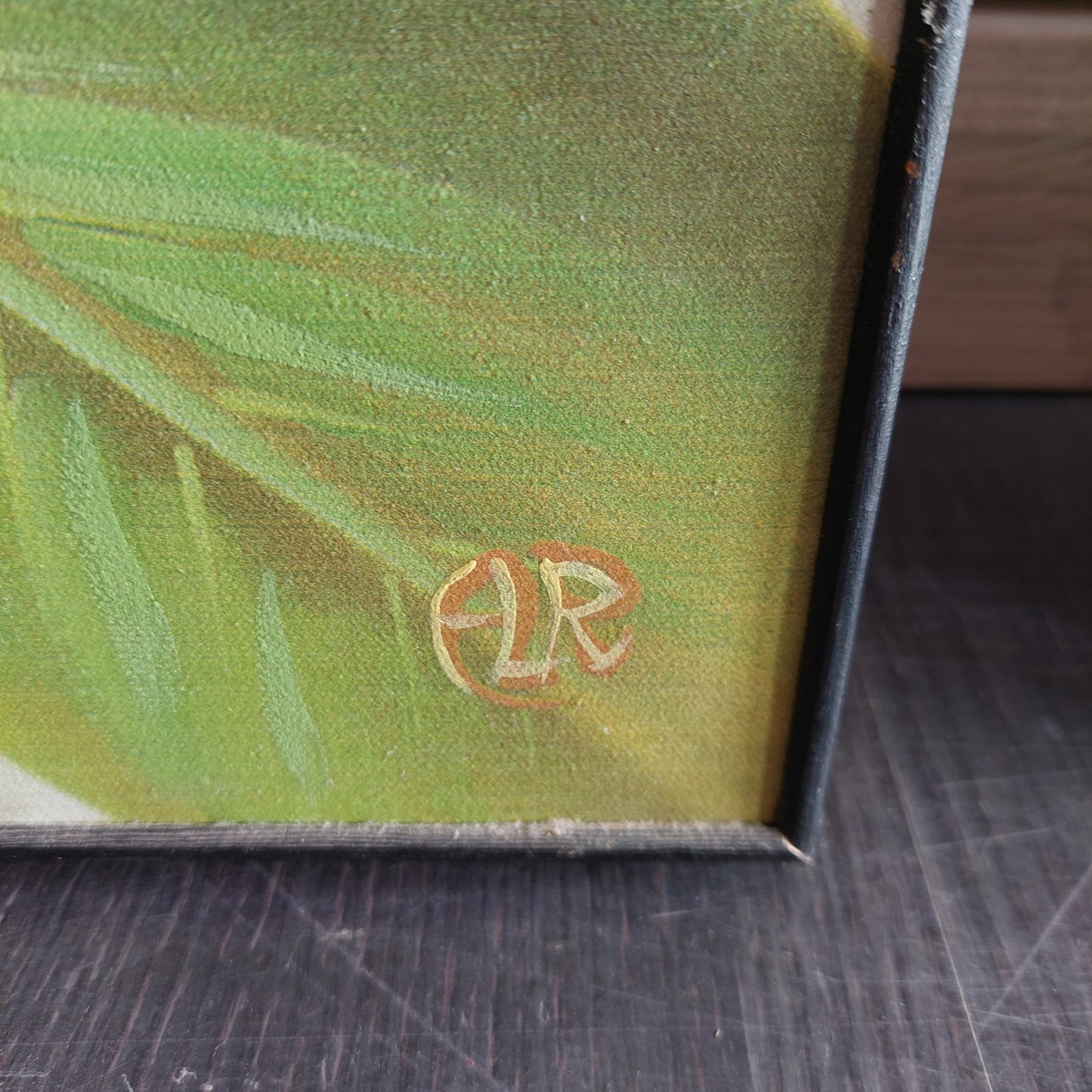 Quadro Moderno Rose Olio Su Tela Cm61x61