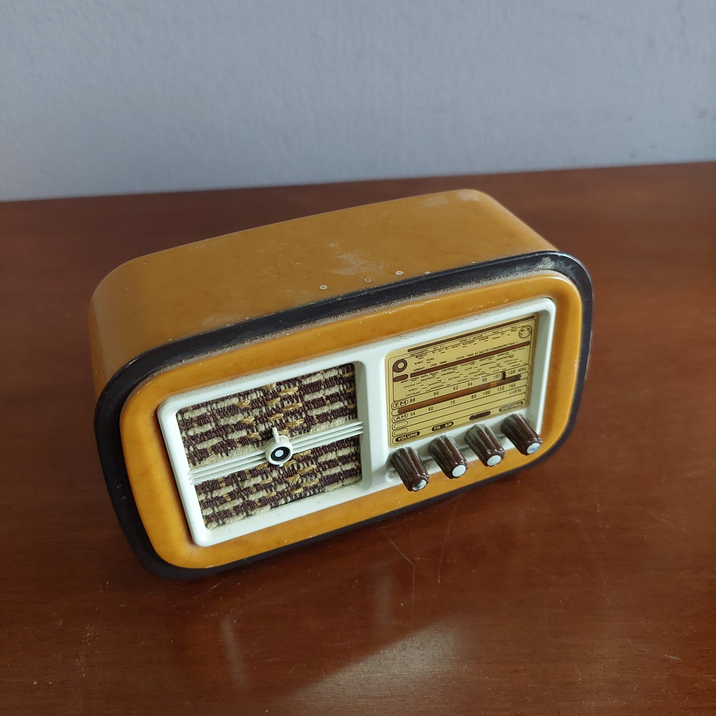 Radiolina Minatura Geloso 26g48 Italia 1954 Vintage