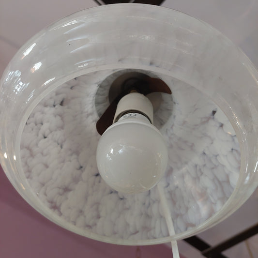 Lampadarietto Campana Vetro Di Murano 1/l