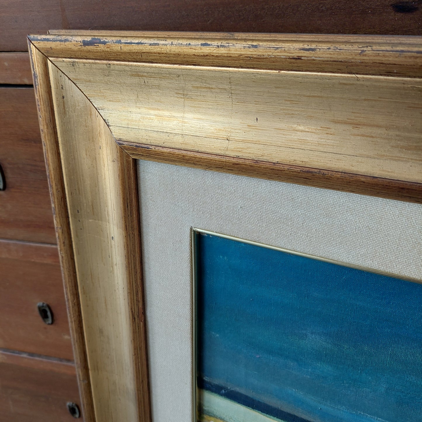 Quadro Paesaggio Di Eligio Egitto Cornice Legno