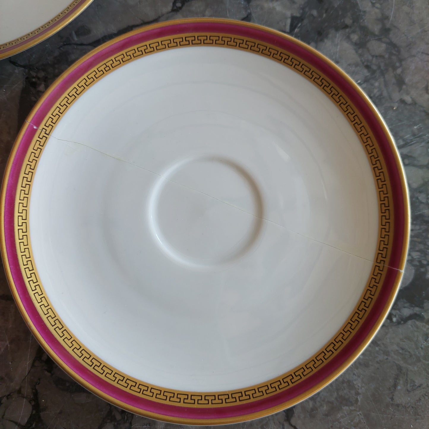 Set/6 Tazze The Con Piattini * Porcellana Bohemia Carlsbad
