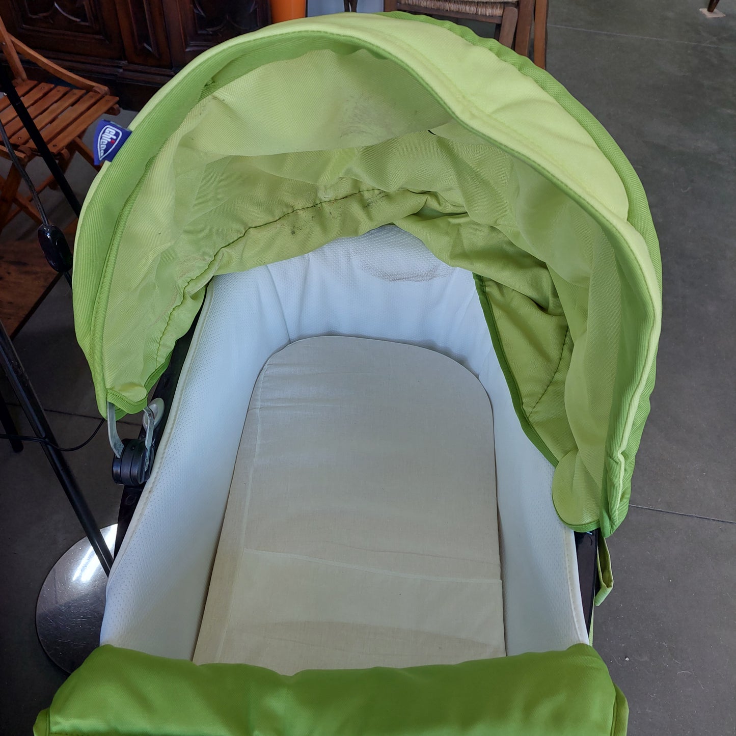 Navicella Chicco Cappottina Verde