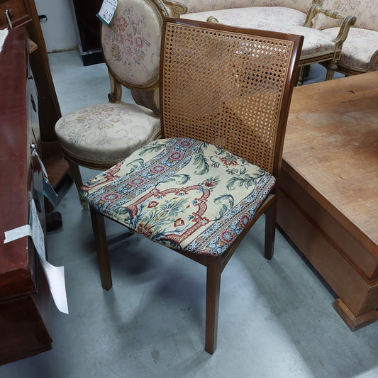 Set/4 Sedie Legno Paglia Di Vienna*