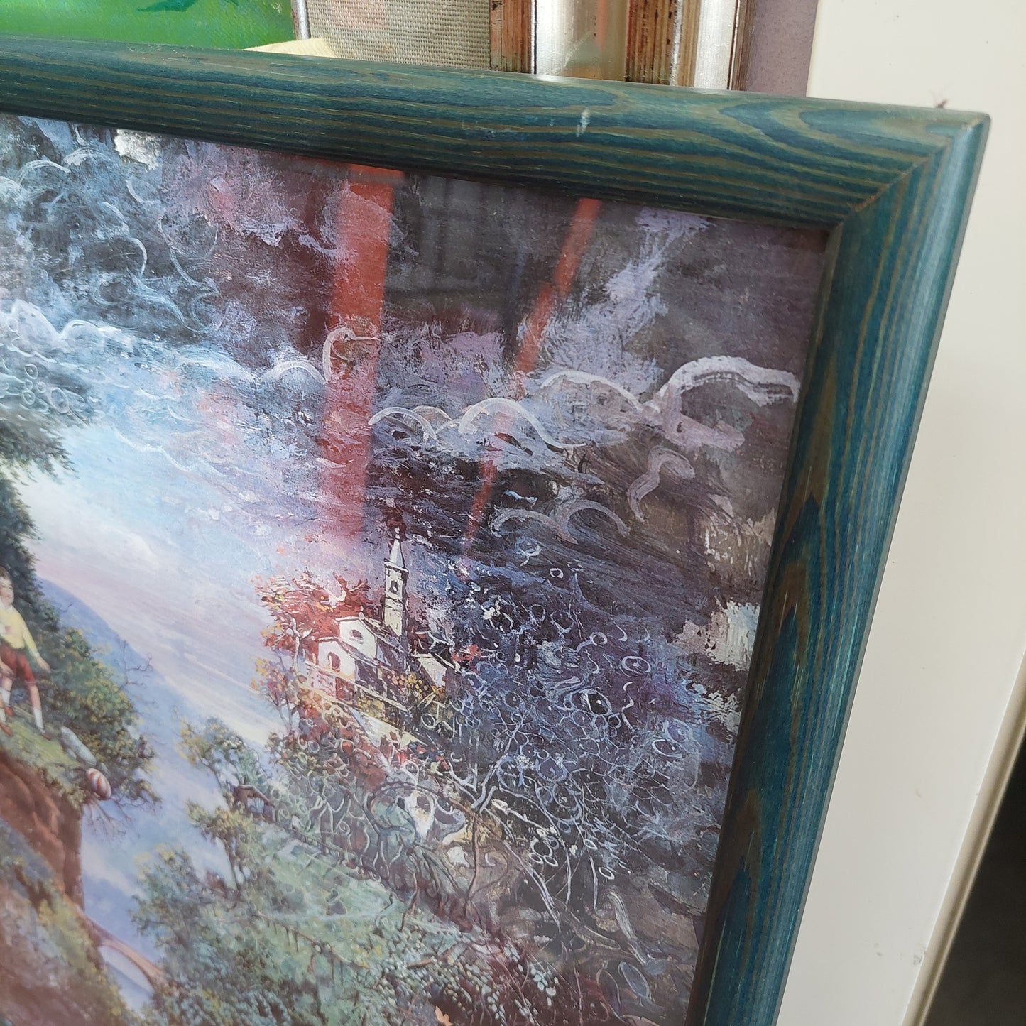 Quadro Stampa Realismo Magico F. Seresini Cm73x51