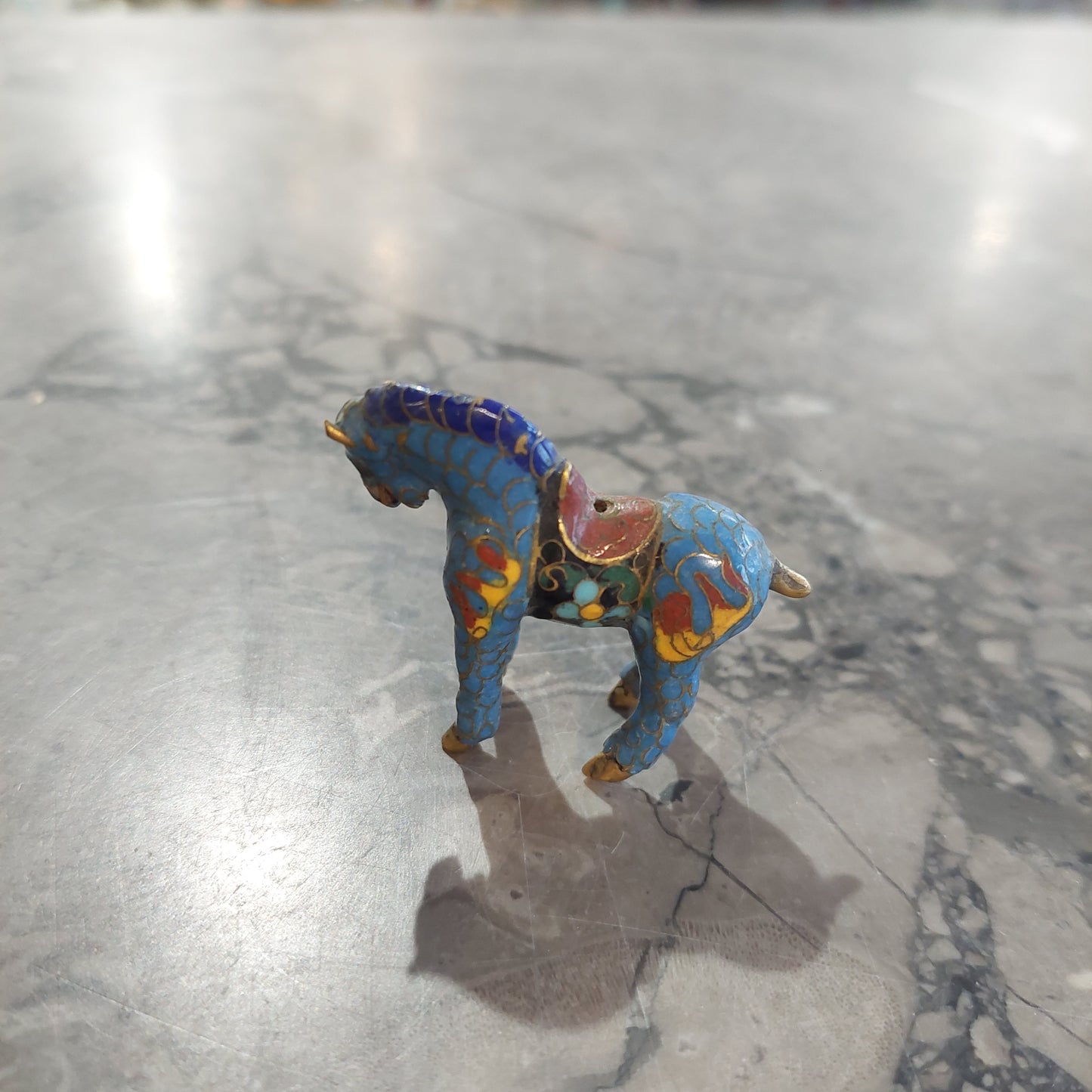 Mini Cavallino Cloisonnè Cinese