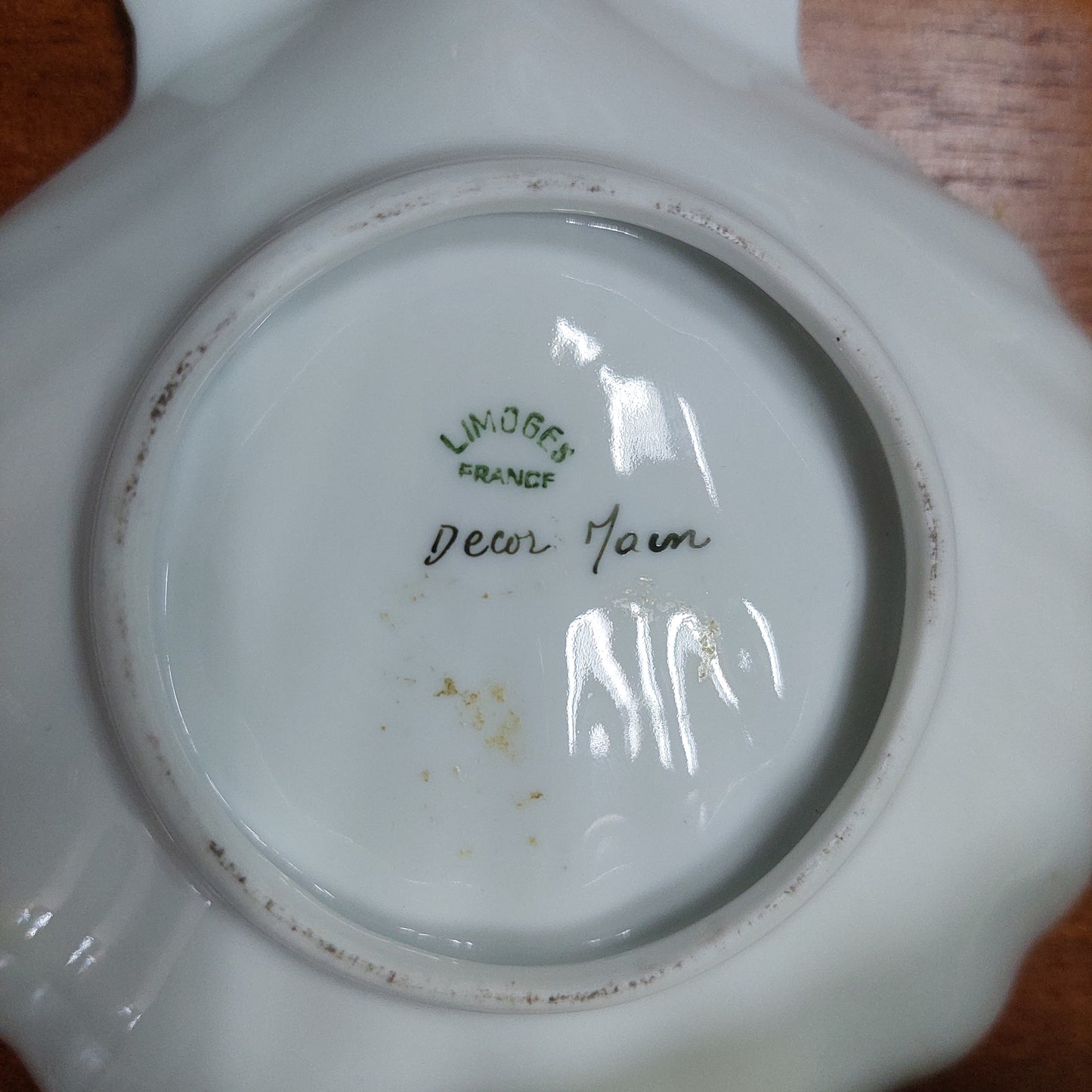 Ciotolina Porcellana Limoges France Decor Main