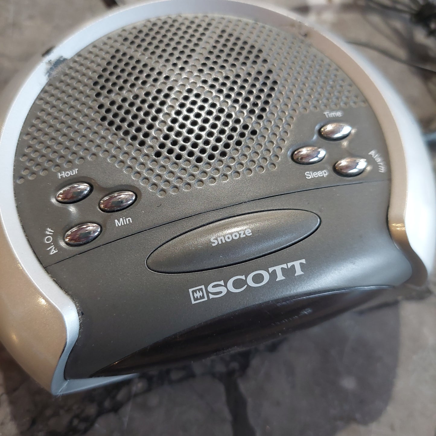 Radio Sveglia Scott Model Cx8
