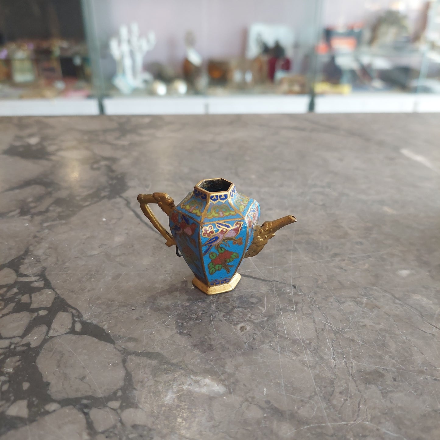 Mini Caffettierina Cloisonnè Cinese