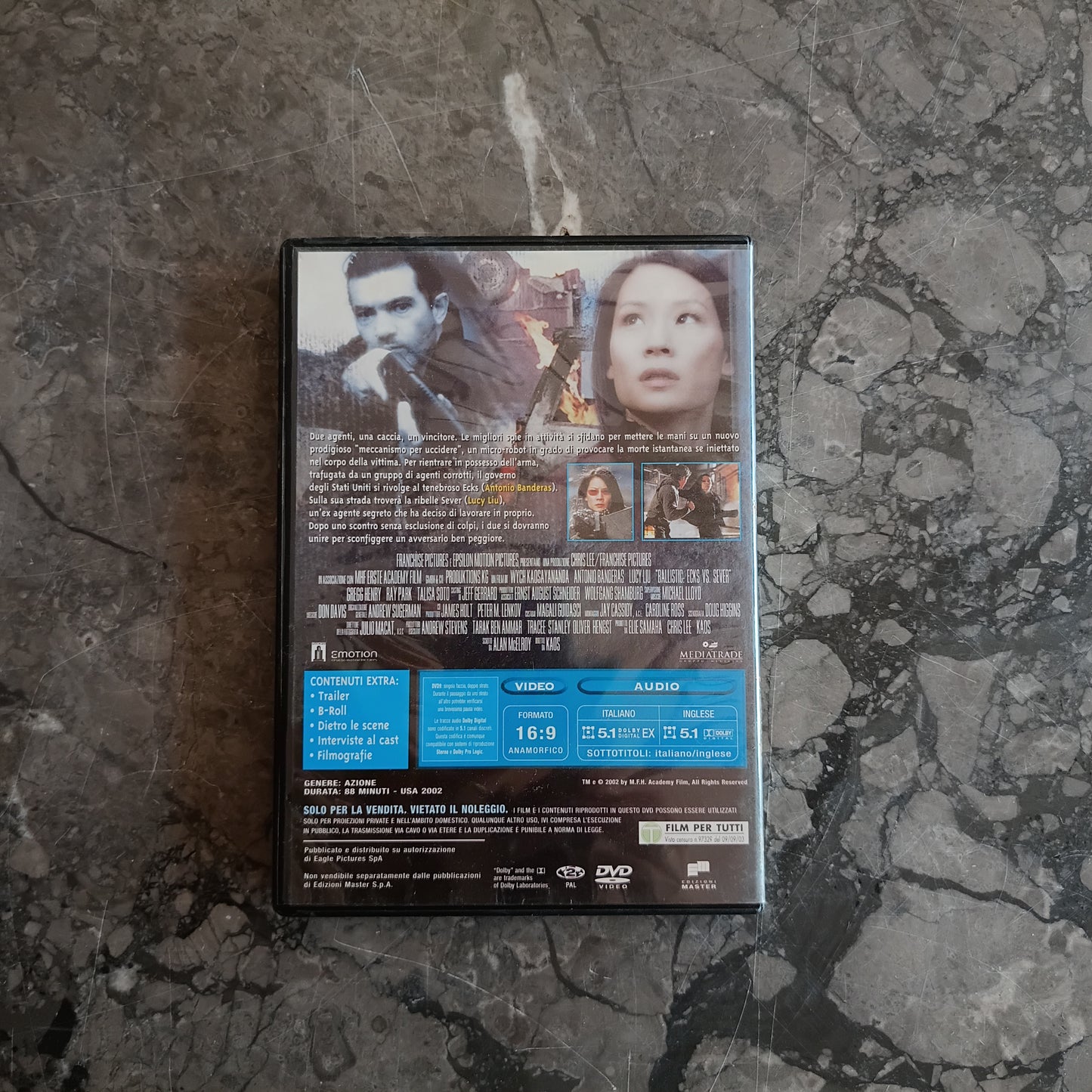 Dvd/balistic