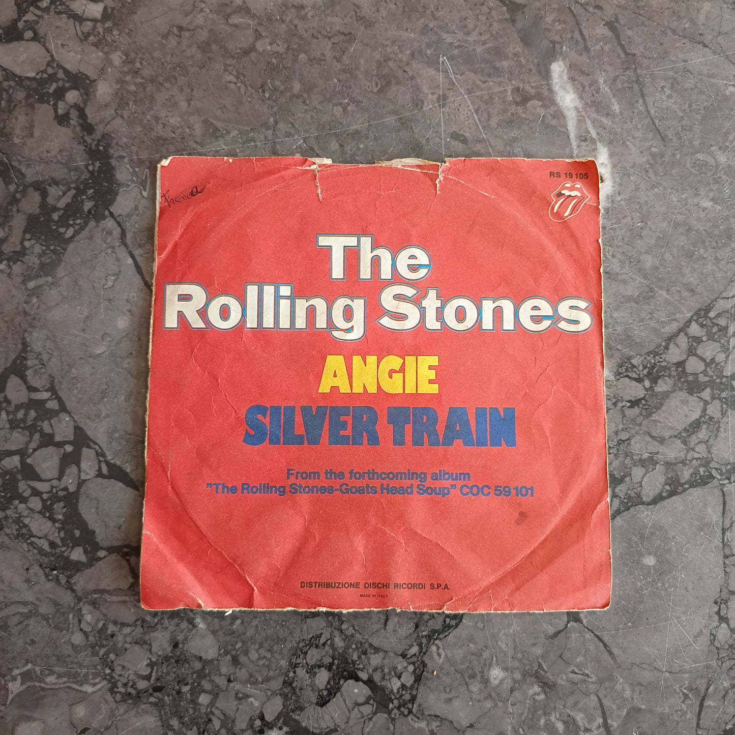 V/angie/silver Train - The Rolling Stones (45 Giri)*